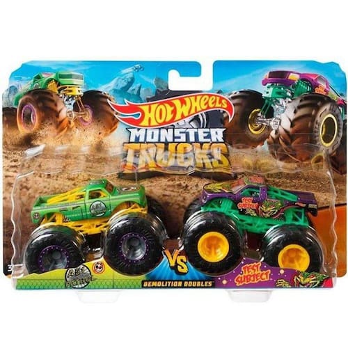 Conjunto com 2 Carrinhos Hot Wheels - Monster Trucks - Demolition