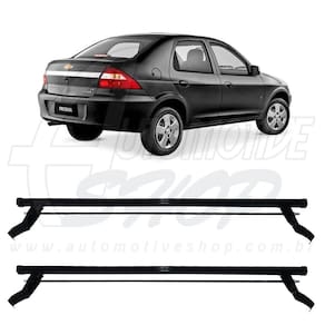 Rack Teto Roca Bagageiros Prisma 07 08 09 10 11 12 4pt 1179