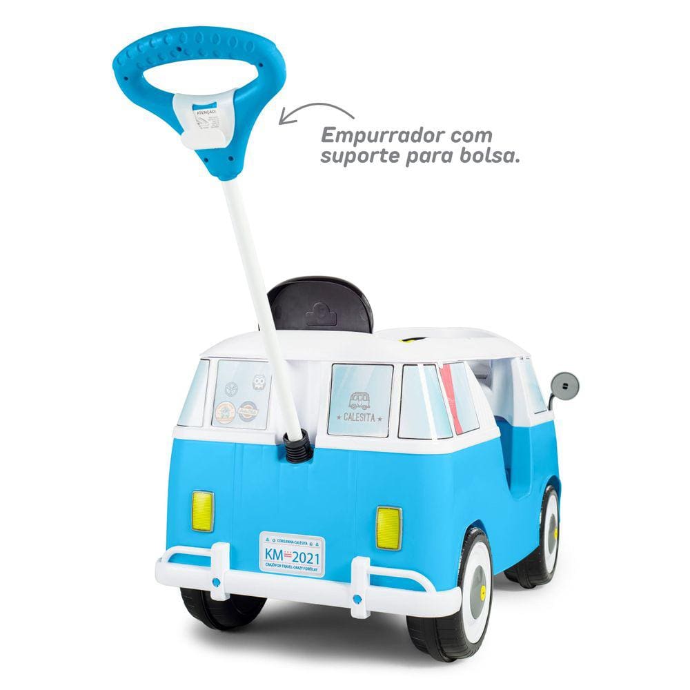Kombina Calesita Passeio E Pedal Azul - 1029