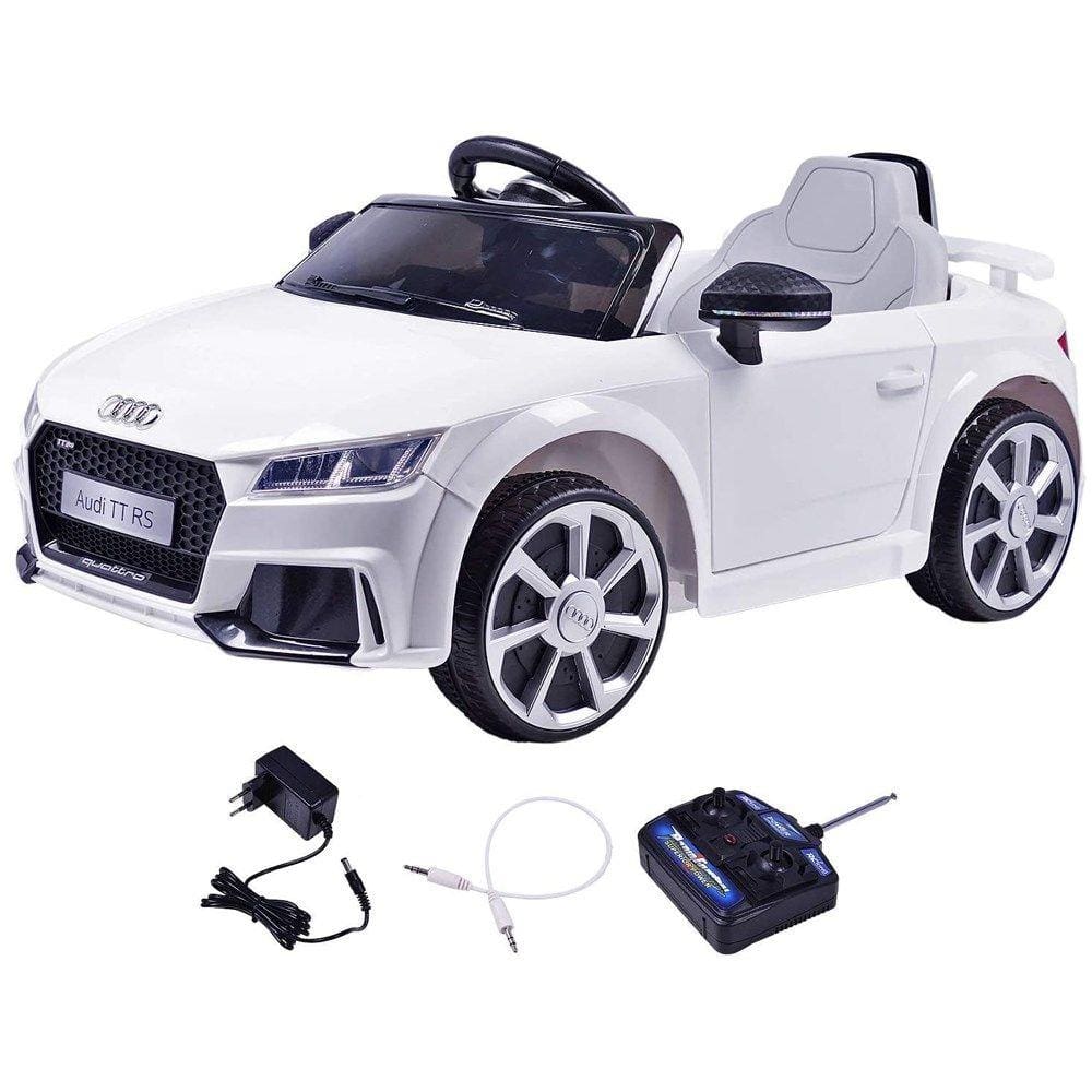 Mini Carro Elétrico Infantil Criança 12V Audi R8 Spyder Controle Remoto  Rosa Brinqway BW-123