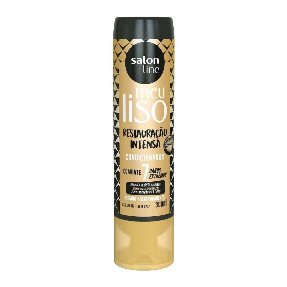 Salon Line Condicionador Meu Liso Restauração Intensa-300Ml
