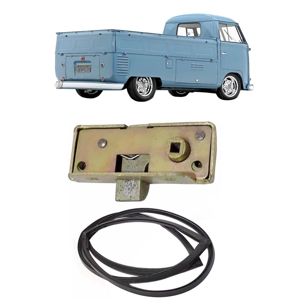 Kit Borracha Fechadura Tampa Lateral Kombi Pick-up Cabrita