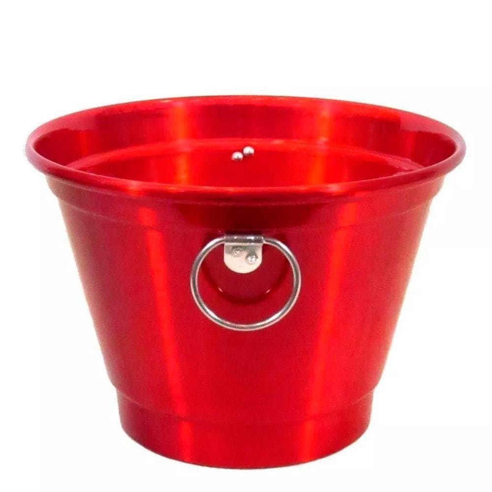 Balde De Gelo Térmico Em Alumínio 6,5L Red Cerveja Duff Beer