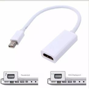 Adaptador Mini Displayport Hdmi Cabo Conversor Thunderbolt