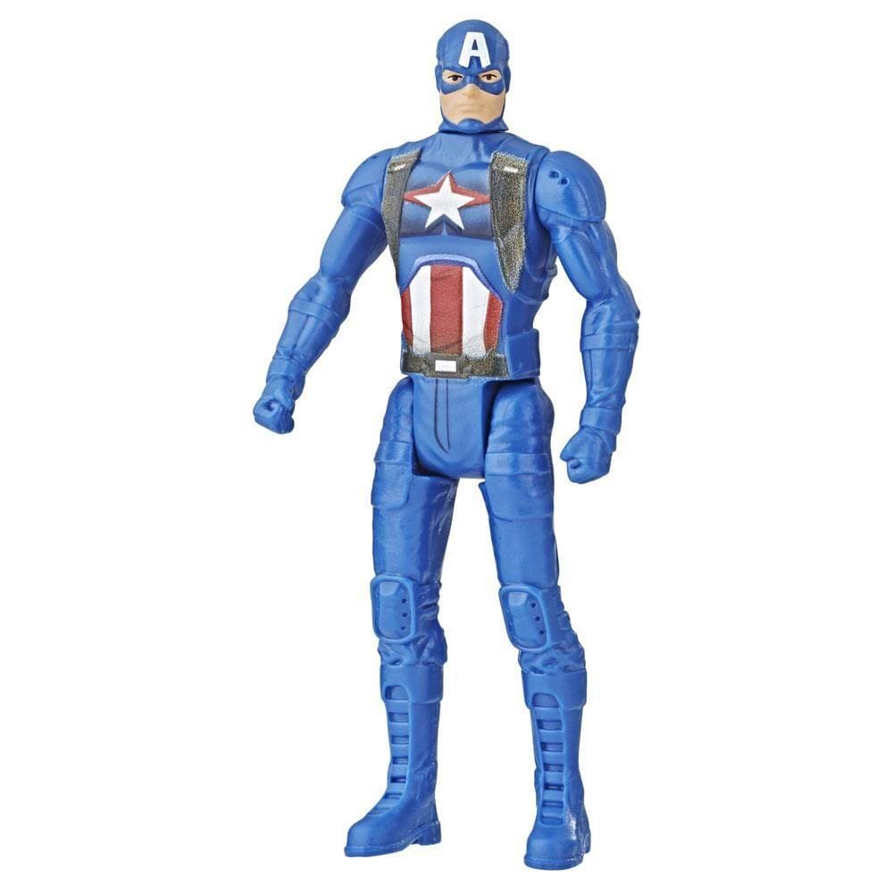 Boneco Articulado - 10 Cm - Disney - Marvel - Vingadores - Design Clássico - Capitão América - Hasbro