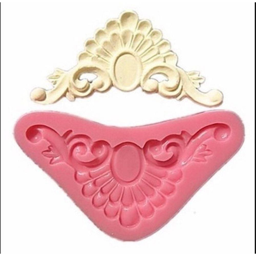 Molde De Silicone Arabescos