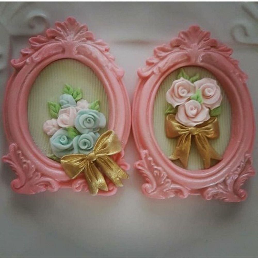 Molde De Silicone Porta Retrato