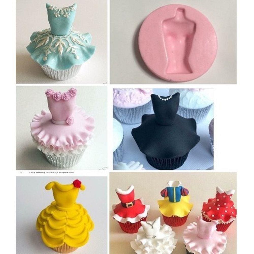 Molde De Silicone Tronco E Busto Feminino