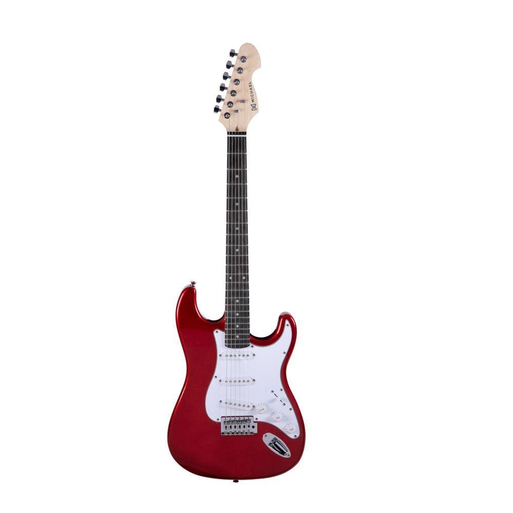 Guitarra Michael Strato Standard GM217N Metallic Red - Vermelha Metálica