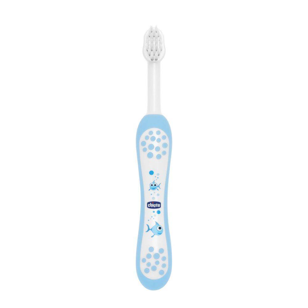 Escova De Dentes Chicco Azul (6M)