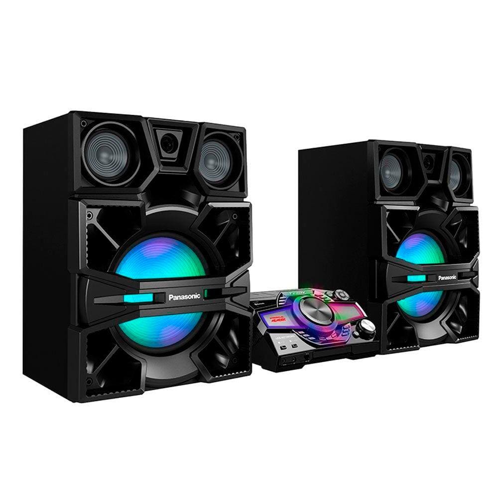 Mini System Panasonic SC-MAX9000LB com Conexão Bluetooth, | Casas