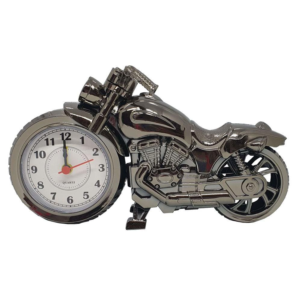 Relógio De Mesa Despertador Decorativo Em Forma De Moto