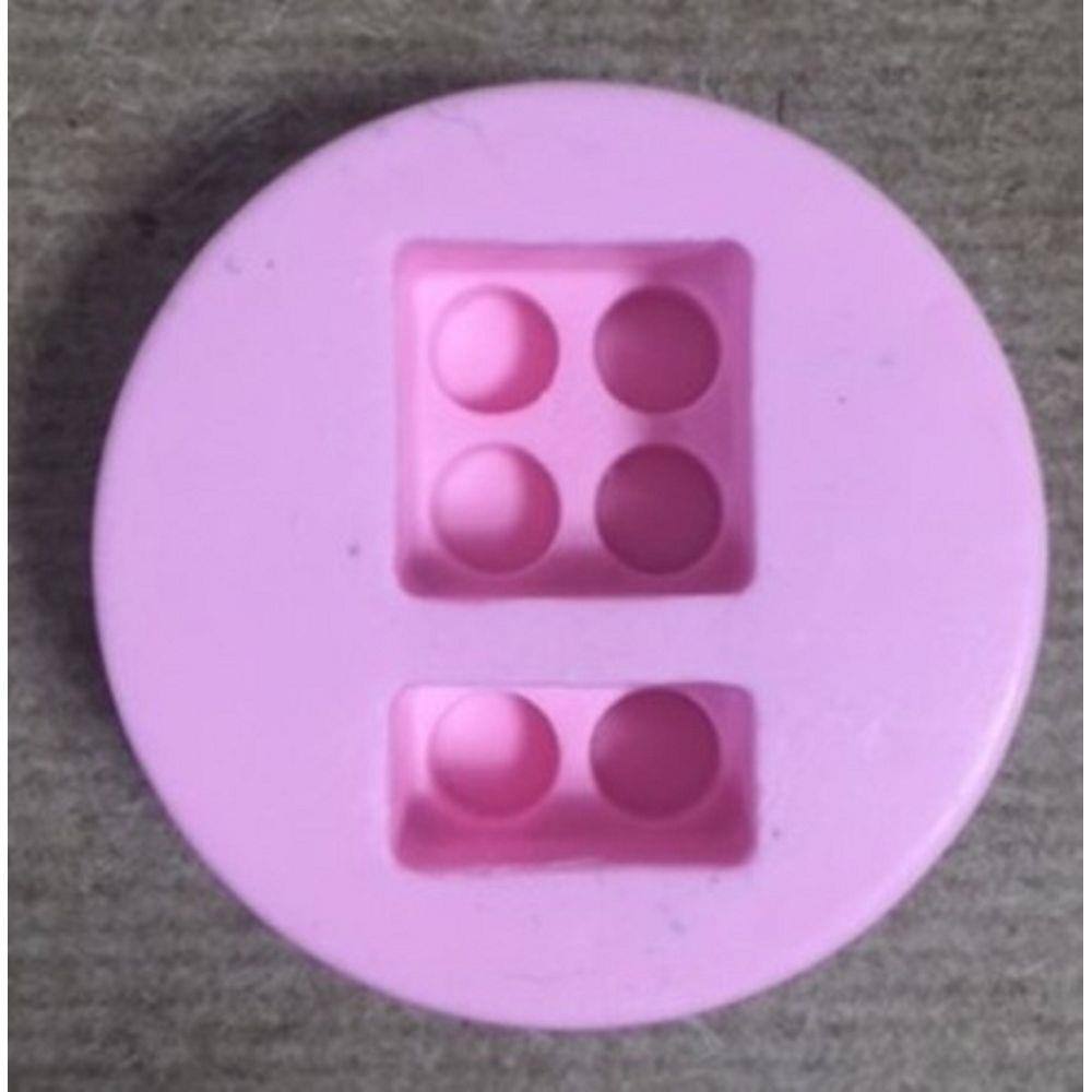 Molde De Silicone Lego