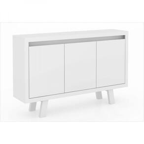 Balcão 03 Portas Me4120 Branco Tecno Mobili