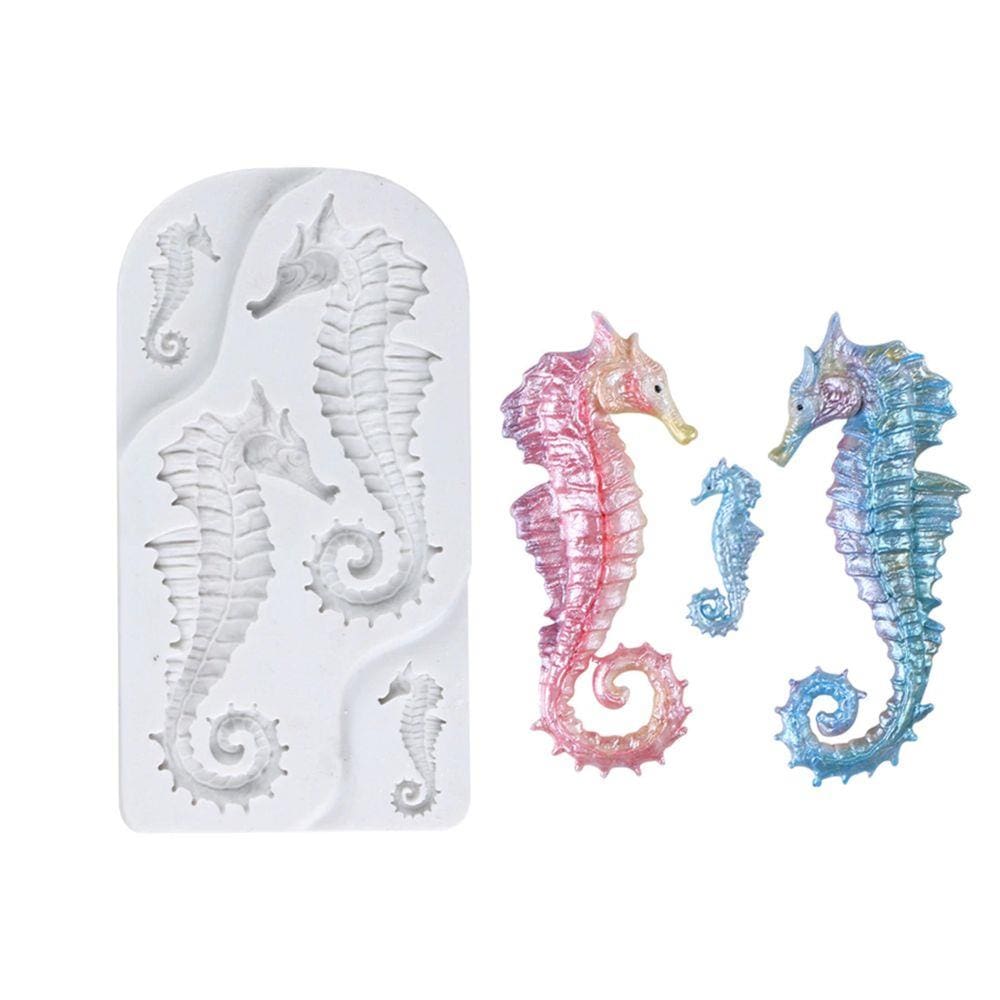 Molde De Silicone Cavalo Marinho