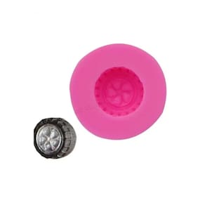 Molde De Silicone Mini Roda