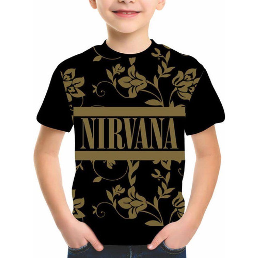 camisas de rock nirvana