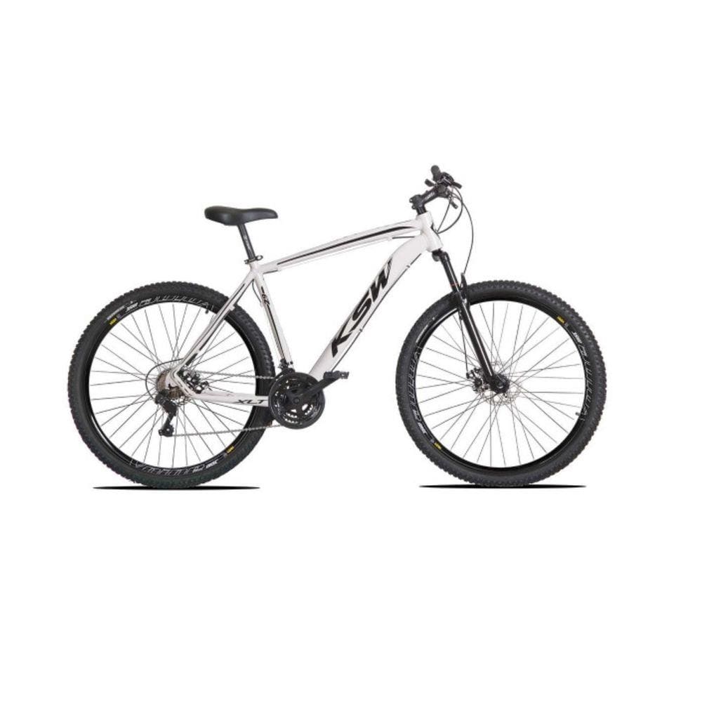 Bicicleta Ksw Ltx Disc M Aro 29 Susp. Dianteira 24 Marchas - Branco