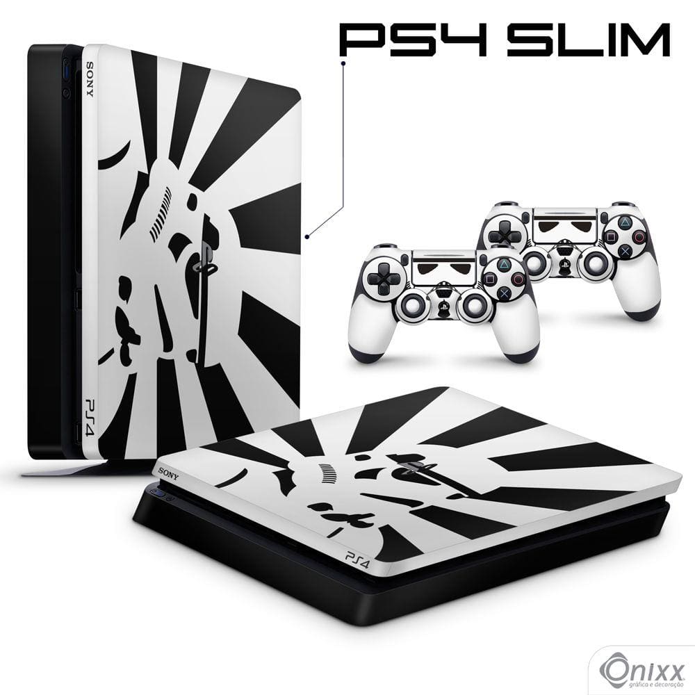 Skin PS4 SLIM Adesiva Stormtrooper