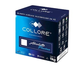 Rejunte Para Piscina Siliconado Cor Cinza Ártico Prátiko 1Kg