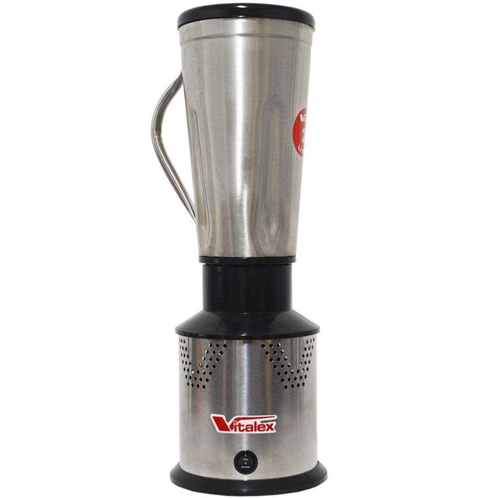 Liquidificador Industrial Profissional 2 Litros 800W Alta Rotação Vitalex LI-02 Copo Inox