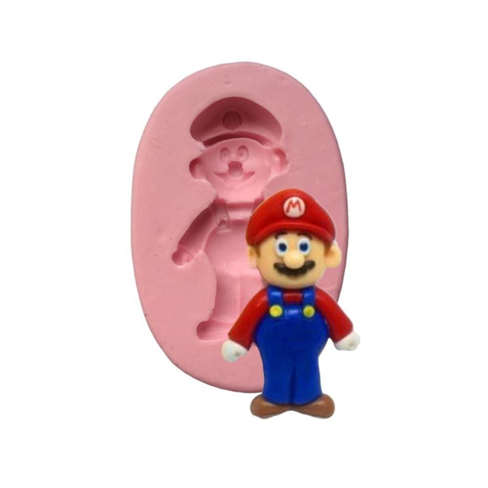 Molde De Silicone Mario Bros