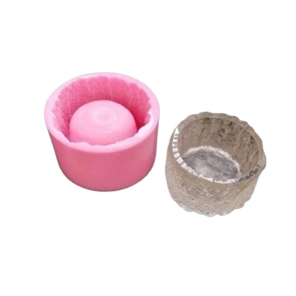 Molde De Silicone Vaso