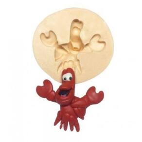 Molde De Silicone Sebastian, A Pequena Sereia