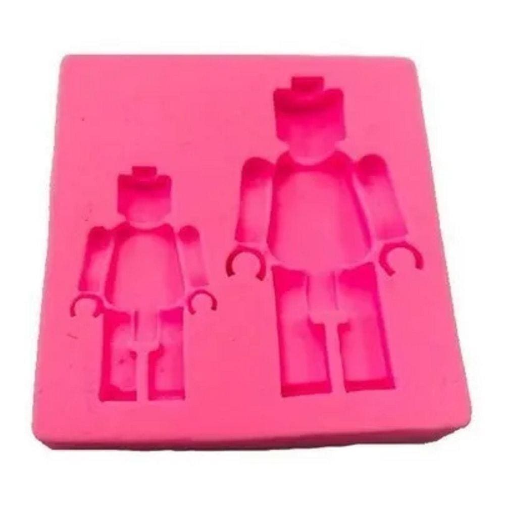 Molde De Silicone Lego