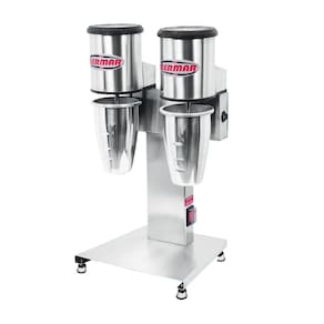 Batedor Milk Shake Açai Profissional 2 Copos Inox Bermar