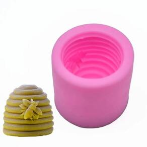 Molde De Silicone Colméia, Abelha