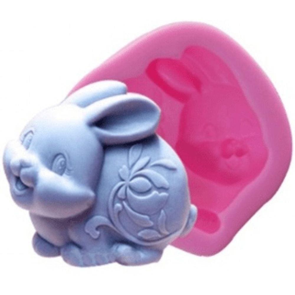 Molde De Silicone Páscoa, Coelho
