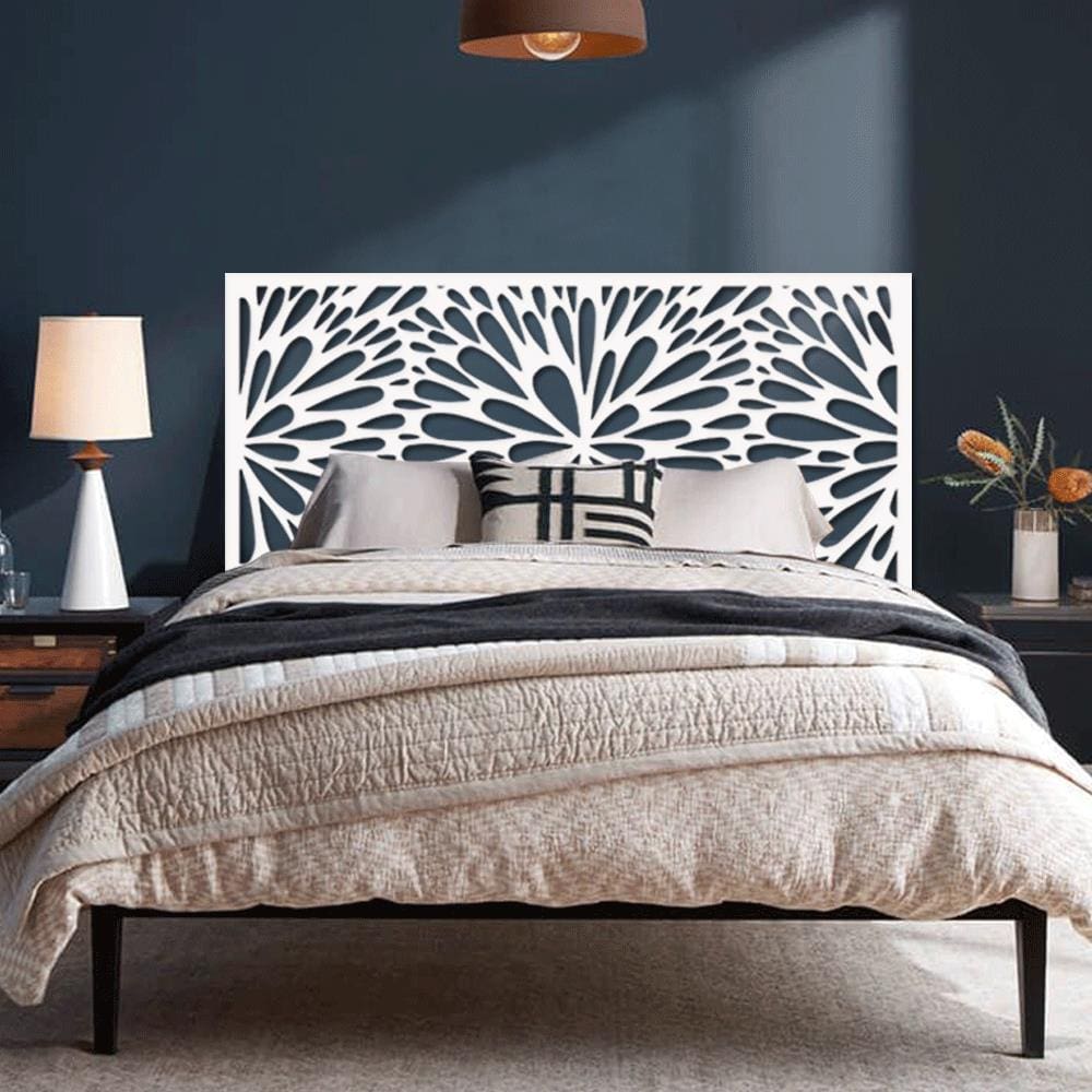 Cabeceira de Cama Casal Dente de Leão 140x79cm - 6 mm