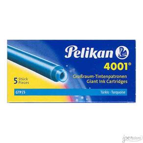 Cartucho Caneta Tinteiro Pelikan 4001 Gtp/5 Turquoise