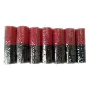 Vela Votiva Bicolor Vermelha E Preto 7 Dias Kit Com 6 Un