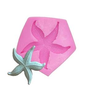 Molde De Silicone Estrela Do Mar