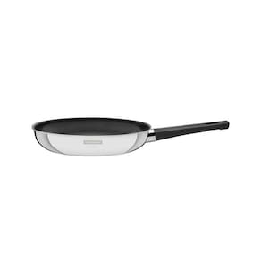 Frigideira Tramontina Grano Baquelite Aço Inox Corpo Triplo Revestimento Antiaderente 20cm 1,2 L Tramontina