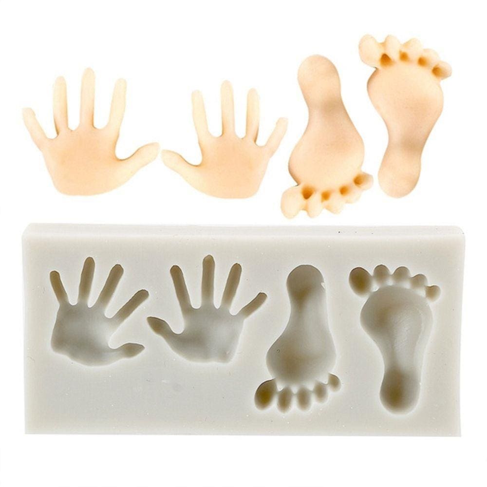 Molde De Silicone Mão E Pé