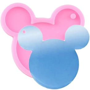 Molde De Silicone Silhueta Mickey