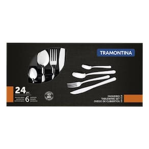 Faqueiro Búzios 23799 em Aço Inox 24 Peças Tramontina