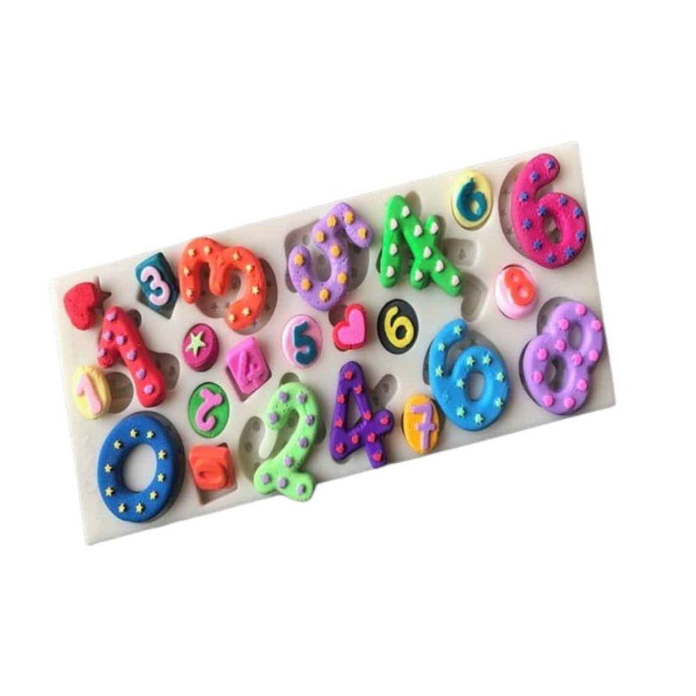 Molde De Silicone Números