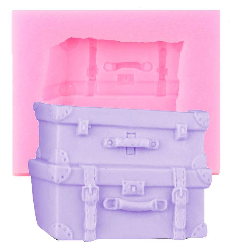 Molde De Silicone Mala, Bagagem, Viagem