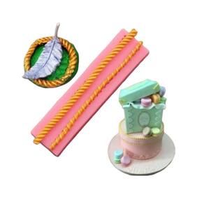 Molde De Silicone Acabamento Cordas, Cordão