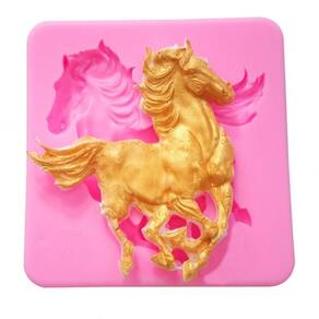Molde De Silicone Cavalo