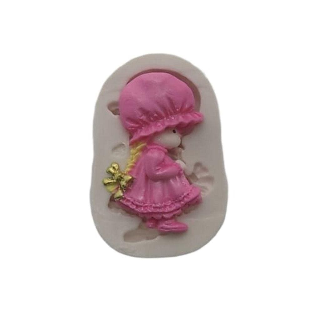 Molde De Silicone Camponesa Pequena