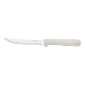 Faca para Churrasco Tramontina Tulum com Lâmina em Aço Inox e Cabo de Polipropileno Off-White 5" Tramontina