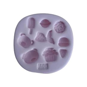 Molde De Silicone Cauda De Sereia, Ursos, Sorvete, Doces