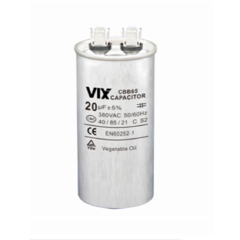 Capacitor Permanente 20MF Vix – 380 Volts