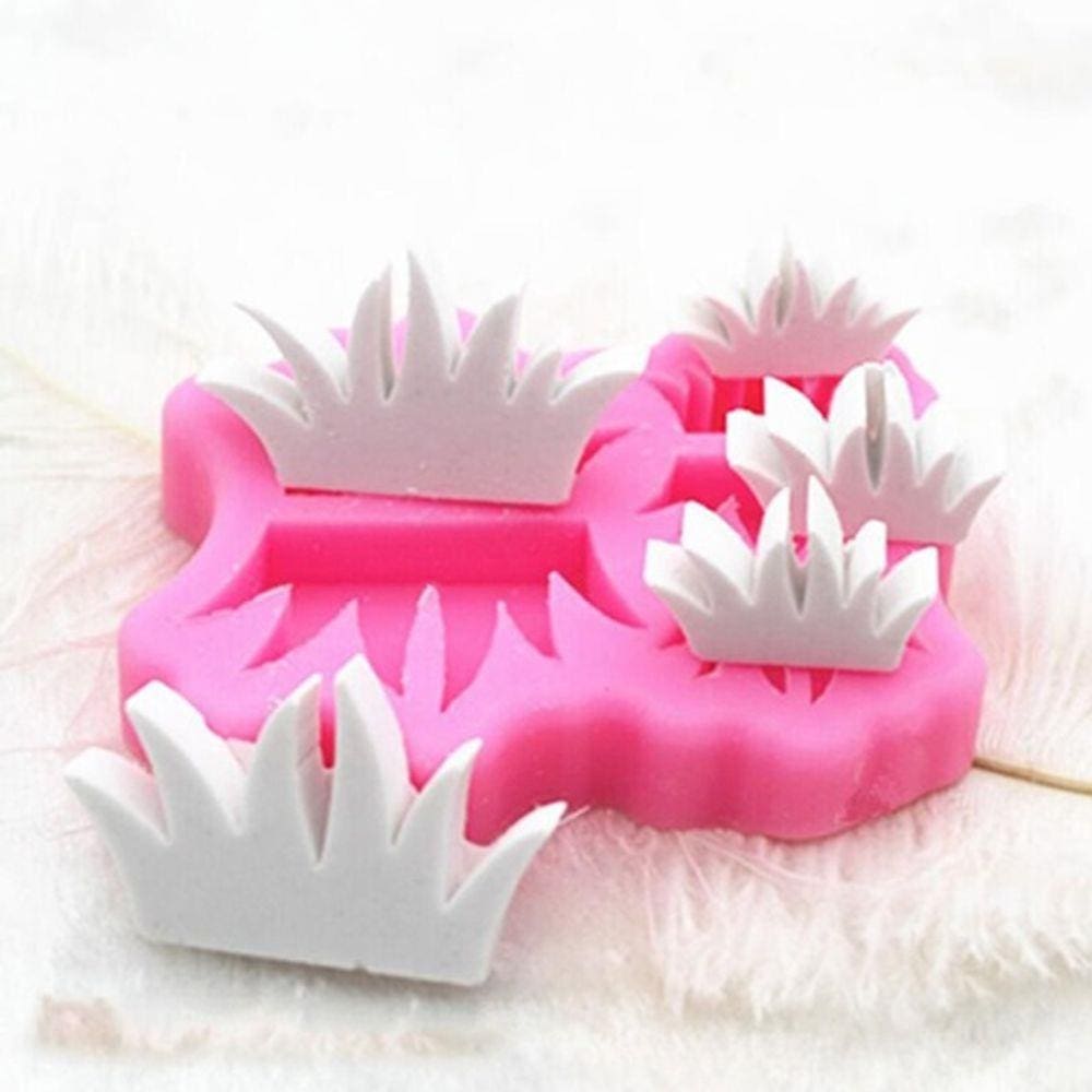 Molde De Silicone Grama, Jardim