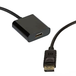 Adaptador Conversor Displayport Macho Para Hdmi Fêmea